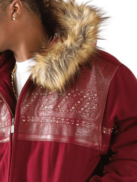 Pelle Pelle Hooded Supreme Club Jacket view 3
