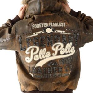 Pelle Pelle Forever Fearless Fur Hood Jacket view 1