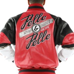 Pelle Pelle Movers And Shakers Red Jacket