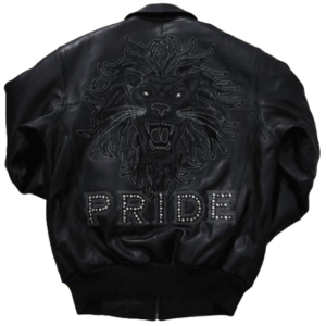 Pelle Pelle Pride Studded Black Jacket