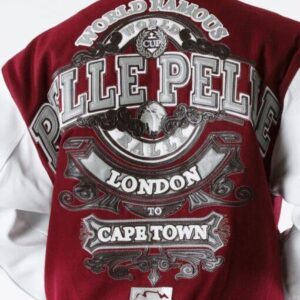 Pelle Pelle Road Rally Maroon Jacket view 3