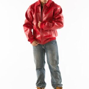 Pelle Pelle Basic in Cabernet Plush Jacket view 2