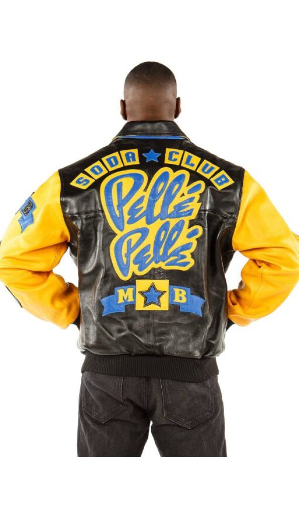 Pelle Pelle Yellow Soda Club Jacket | Pelle Pelle Store