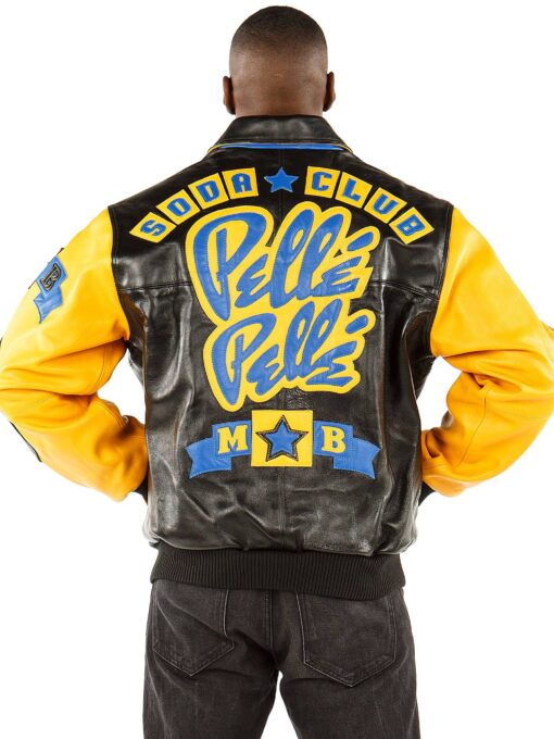Pelle Pelle Yellow Soda Club Jacket | Pelle Pelle Store