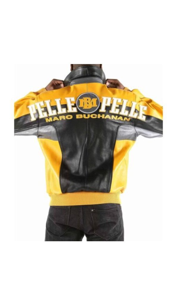 Pelle Pelle Buchanan Yellow Leather Jacket