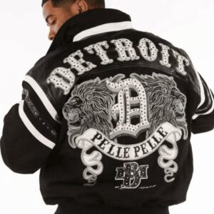 Pelle Pelle Mens Black Detroit Jacket