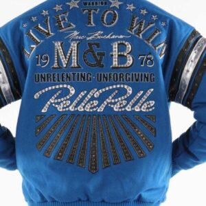 Pelle Pelle Live To Win Blue Jacket view 2