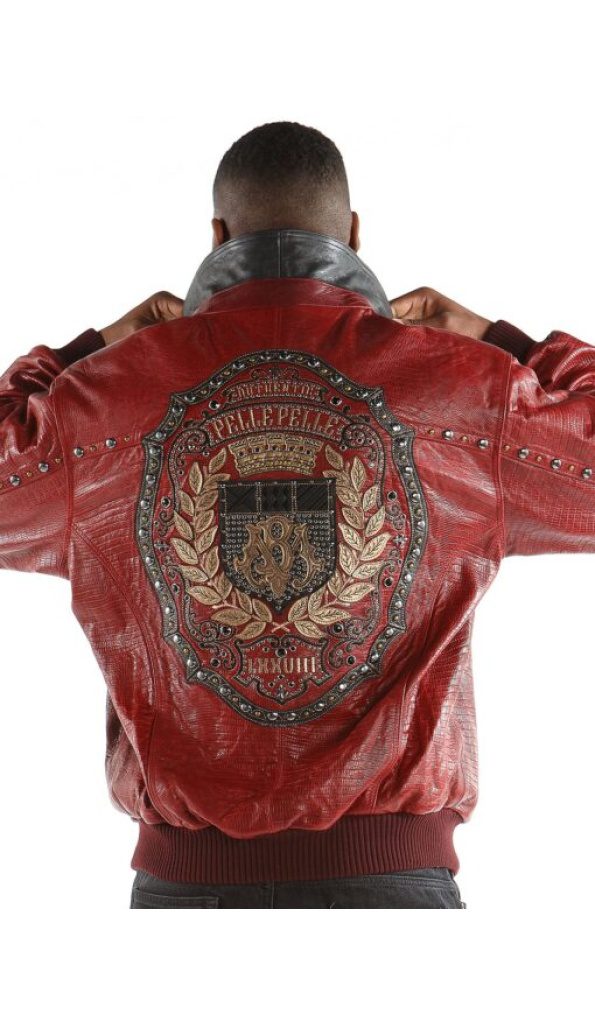 Pelle Pelle Mb Emblem Leather Jacket