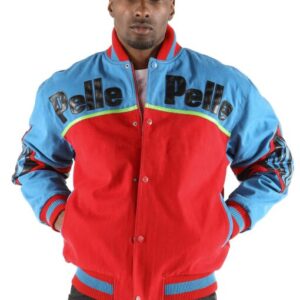 Pelle Pelle Soda Club Blue And Red Jacket view 2