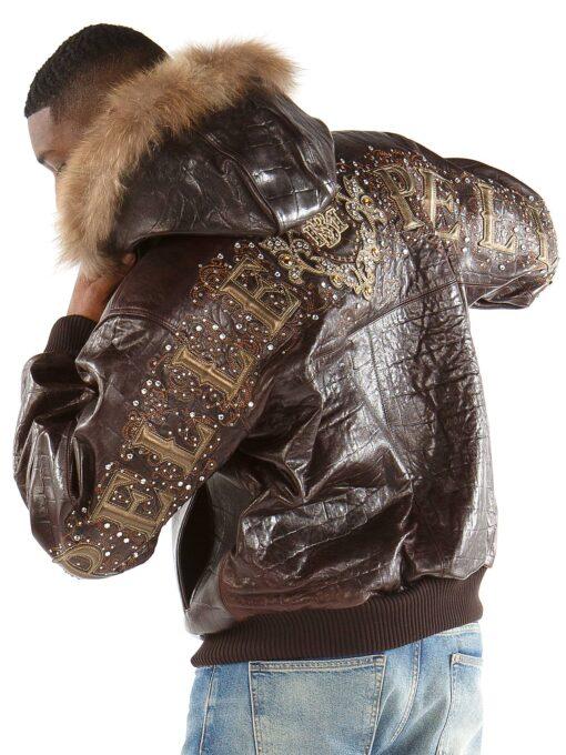 Pelle Pelle Shoulder Crest Leather Jacket