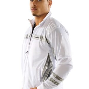 Pelle Pelle White Track Jacket view 2