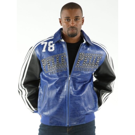 Pelle Pelle Wild Blue Leather Jacket view 2