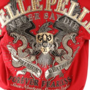 Pelle Pelle Never Say Die Red Jacket view 2
