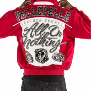 Pelle Pelle Nothing Red Wool Jacket