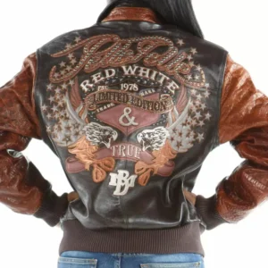 Pelle Pelle Black Brown Leather Jacket