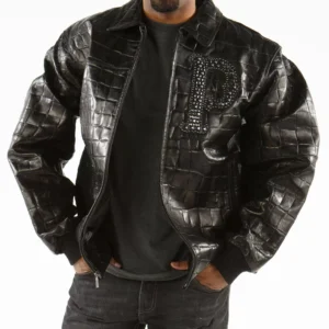 Pelle Pelle Studded Black Leather Jacket view 2