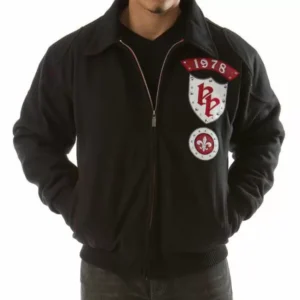 Pelle Pelle Rebel Soul Studded Wool Jacket view 2