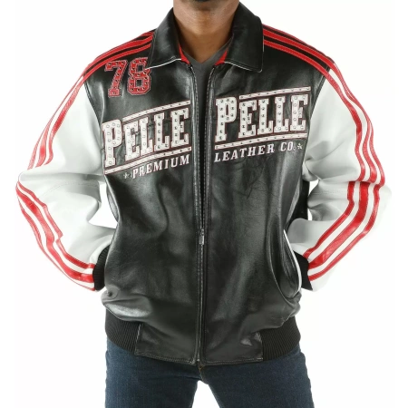 Pelle Pelle Leather Studded Jacket view 2