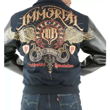 Pelle Pelle Blue Immortal Worldwide Jacket view 1