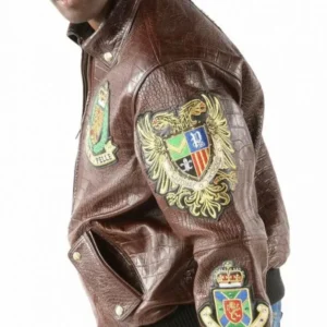 Pelle Pelle 1978 Leather Brown Jacket view 2