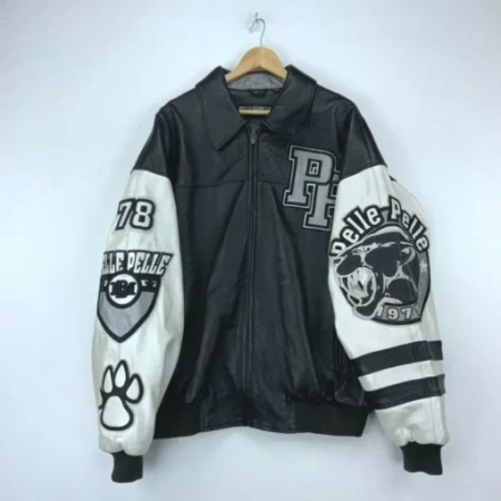 Pelle Pelle Varsity Hip Hop Leather Jacket