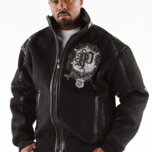 Black Fur Hood Legendary Jacket Pelle Pelle Store view 2