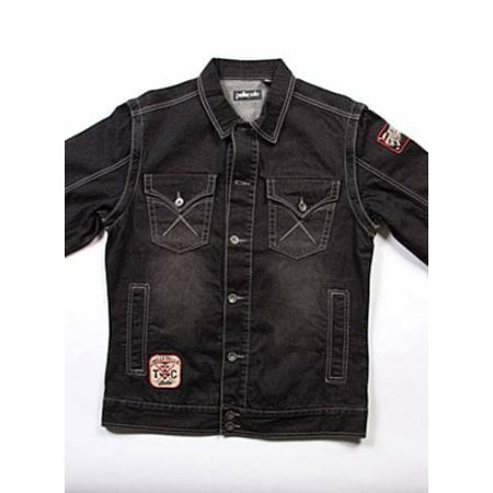 Pelle Pelle Jeans Jacket- Black | Denim Pelle Pelle Store