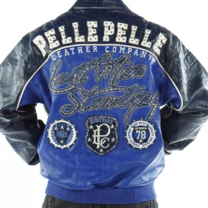Pelle Pelle Standing Blue Leather Jacket