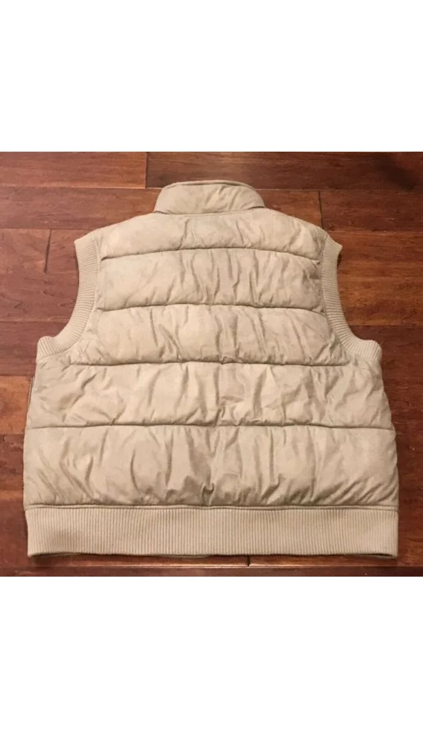 Pelle Pelle Premium White Puffer Vest