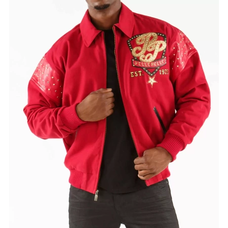 Pelle Pelle Red Thrones Wool Jacket view 2