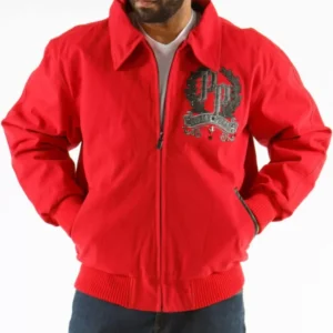 Pelle Pelle Red King Wool Jacket view 2