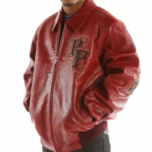 Pelle Pelle Red Shoulder Leather Jacket view 2
