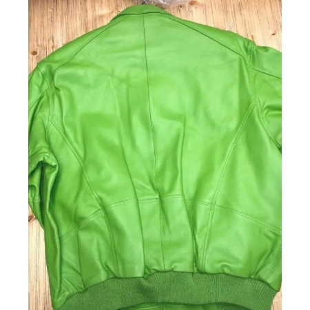 Pelle Pelle Rare Green Leather Jacket view 2