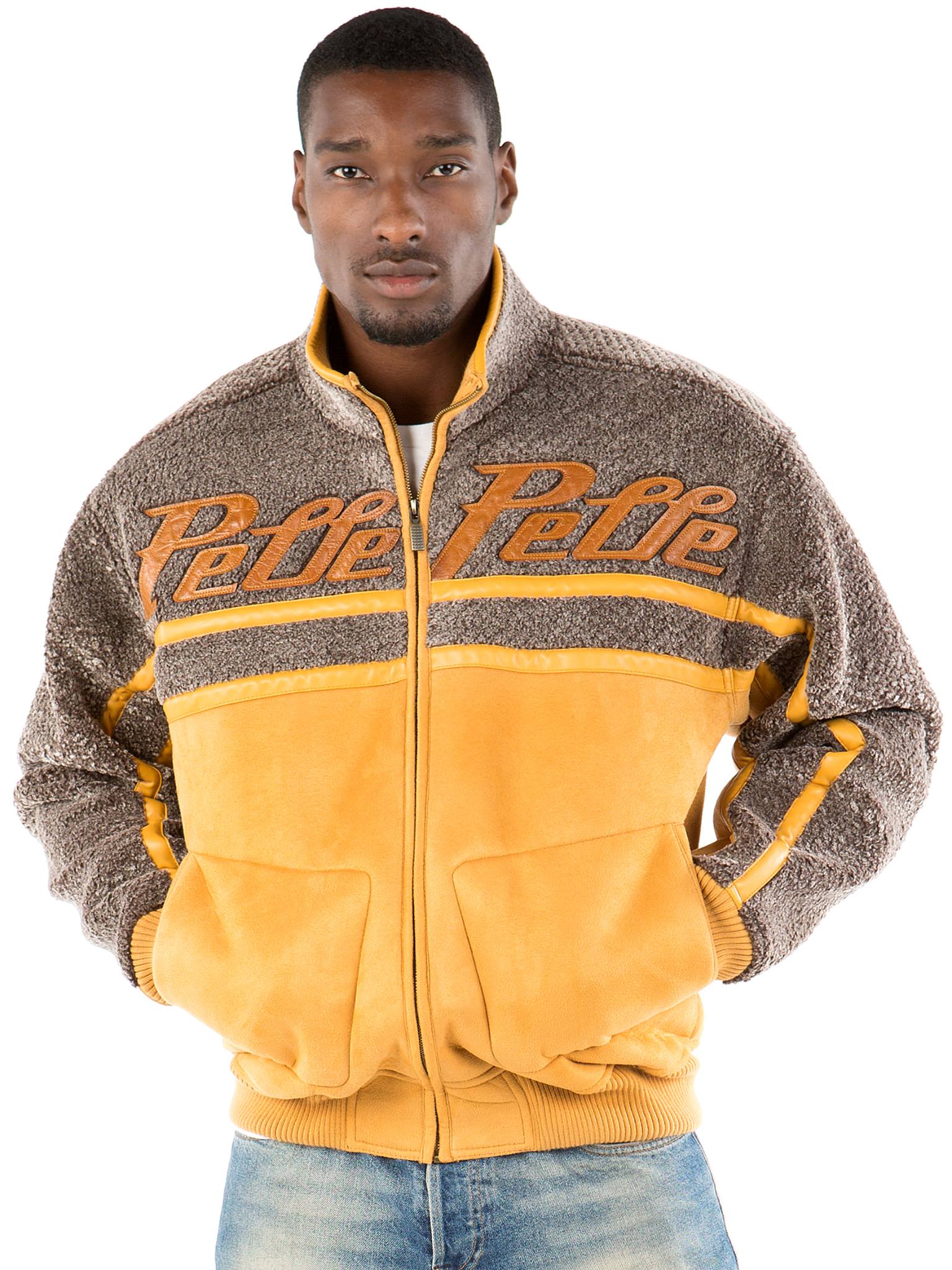 Pelle Pelle Reverse Fur Yellow Coat view 1