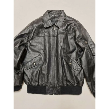 Pelle Pelle Shiny Black Leather Jacket