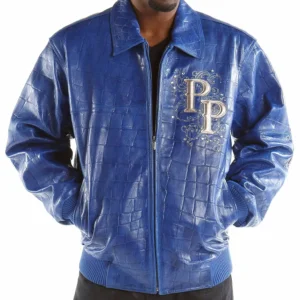 Pelle Pelle Blue Leather Jacket view 2