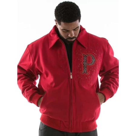 Pelle Pelle Snakeskin Dragon Cabernet Jacket view 2