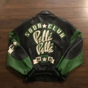 Pelle Pelle Green Leather Jacket