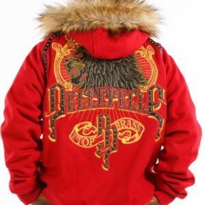 Pelle Pelle Top Brass Red Coat