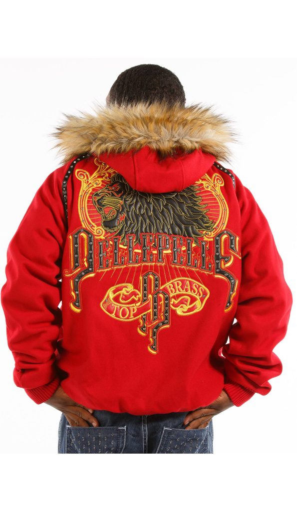 Pelle Pelle Top Brass Red Coat
