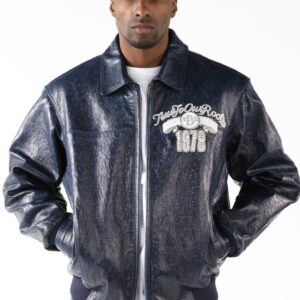 Pelle Pelle True To Our Roots Blue Jacket view 2