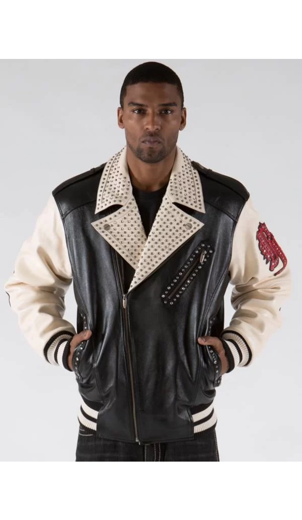 Pelle Pelle Varsity Biker Plush Jacket