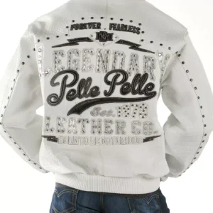 Pelle Pelle White Legendary Leather Jacket