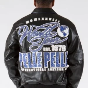 Pelle Pelle World Tour Black Mens Jacket