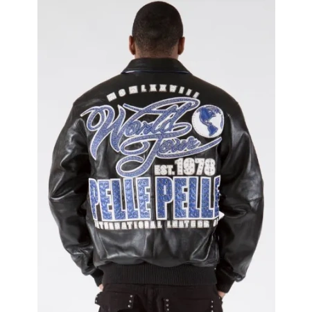 Pelle Pelle World Tour Black Mens Jacket