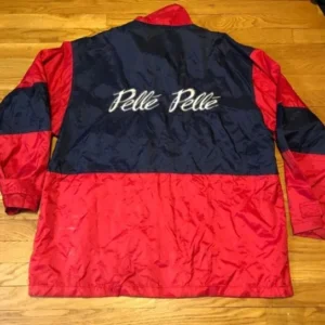 Pelle Pelle Embroidered Logo Nylon Jacket