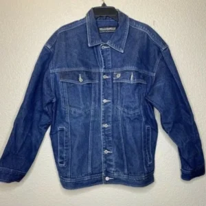 Pelle Pelle Denim Blue Jacket view 2
