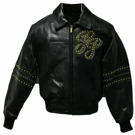 Pelle Pelle Legend 78 Black Stud Jacket view 2