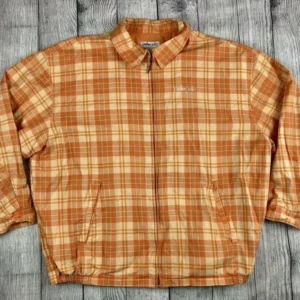Pelle Pelle Orange Check Shirt view 1