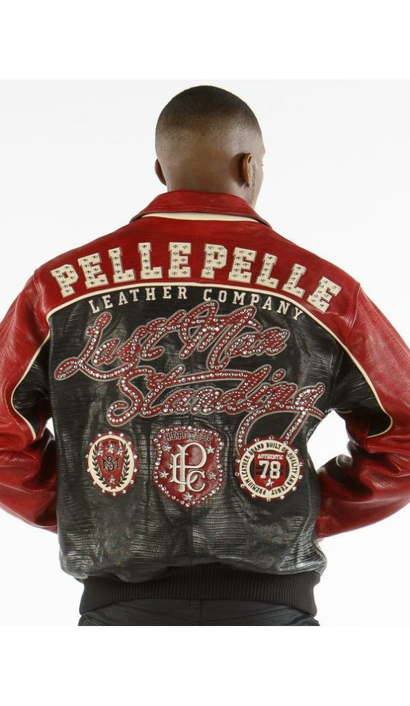 Pelle Pelle Standing Red Leather Jacket